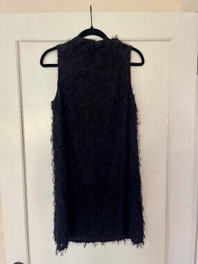 Black fringe And Other Stories minidress